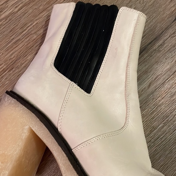 FREE PEOPLE James Chelsea Boots size 40 off white - Picture 7 of 10